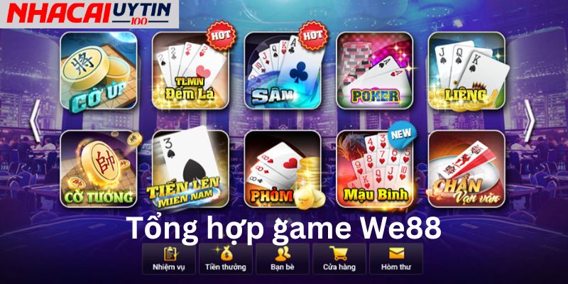 We88 - Trang Nhà Cái Khuấy Động Thị Trường Cá Cược 4 Tổng hợp dịch vụ game hấp dẫn tại Web88